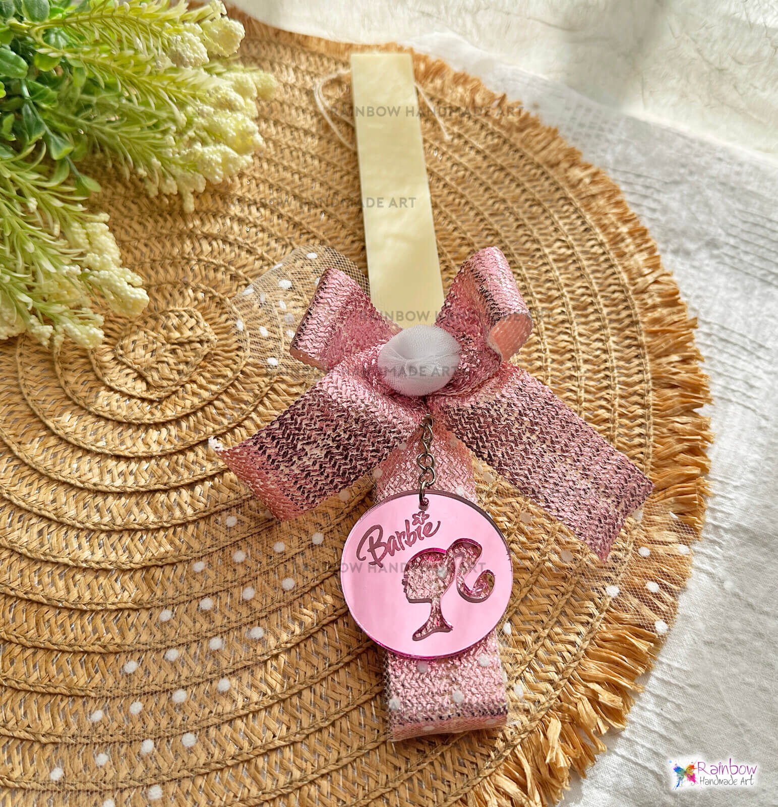 Πασχαλινή Λαμπάδα “Barbie” μπρελόκ