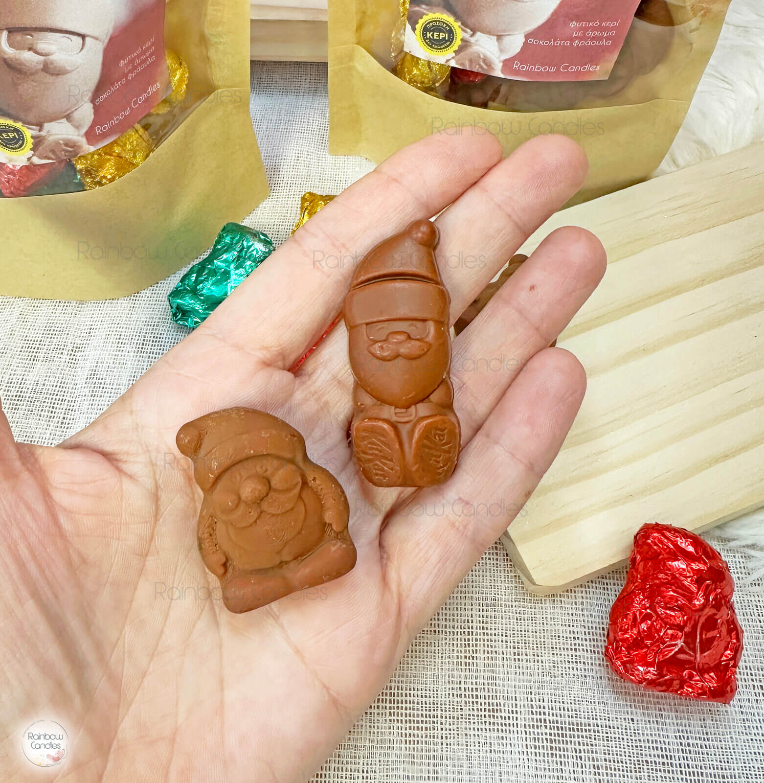 Choco Santa wax melts - Image 3