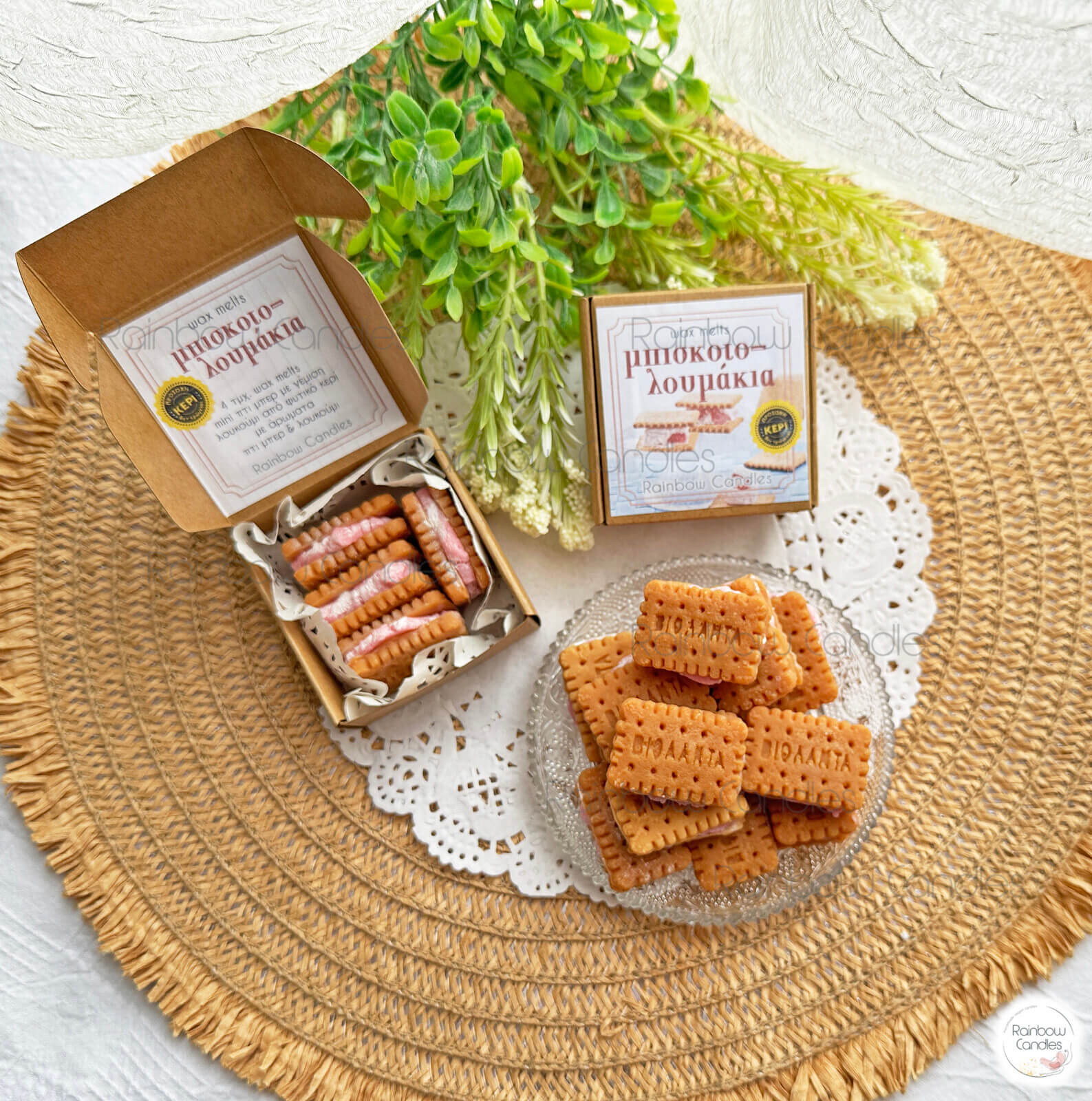 Wax melts μπισκοτολουκουμάκια