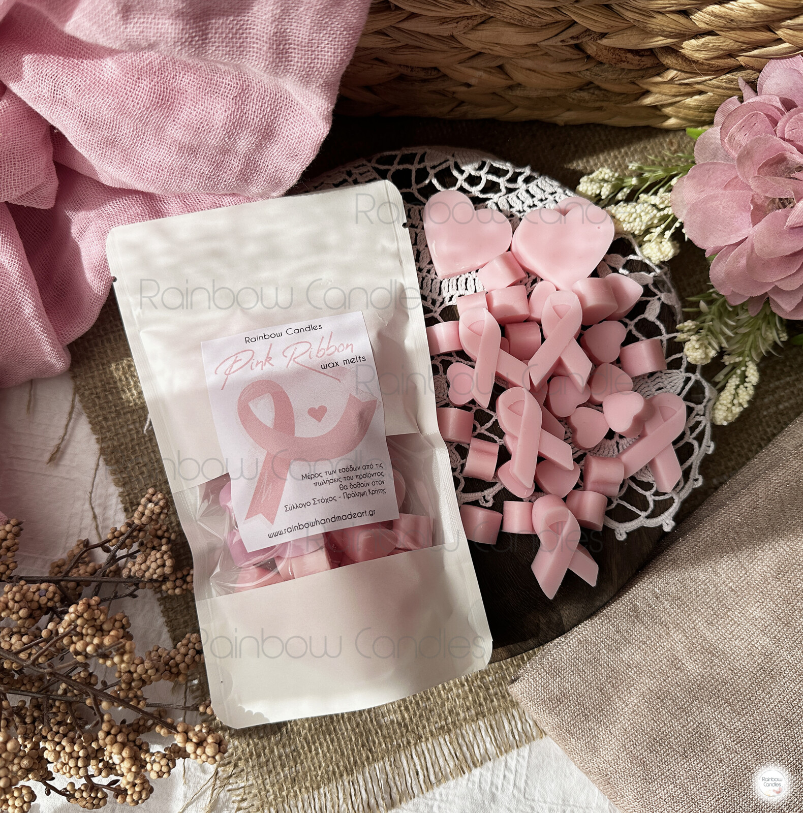 Pink Ribbon wax melts
