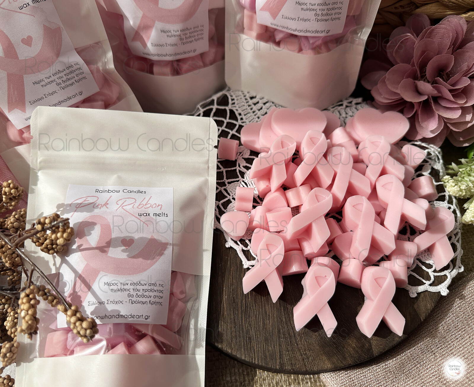 Pink Ribbon wax melts - Image 6