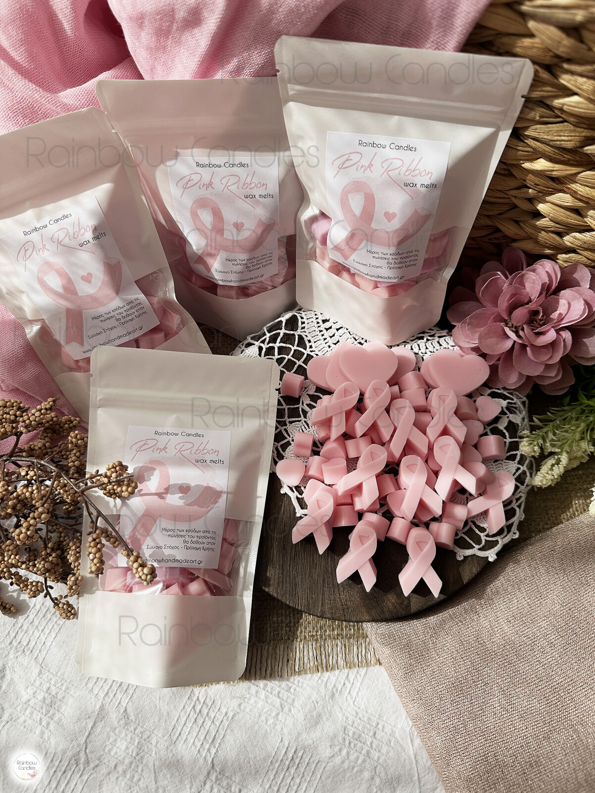 Pink Ribbon wax melts - Image 7