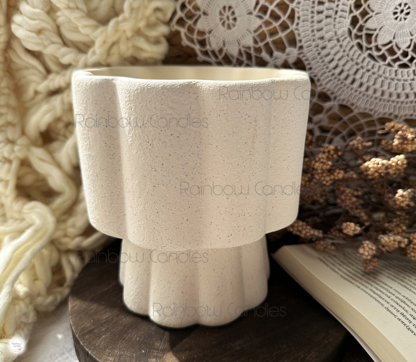 Αρωματιστής Scalloped Pedestal