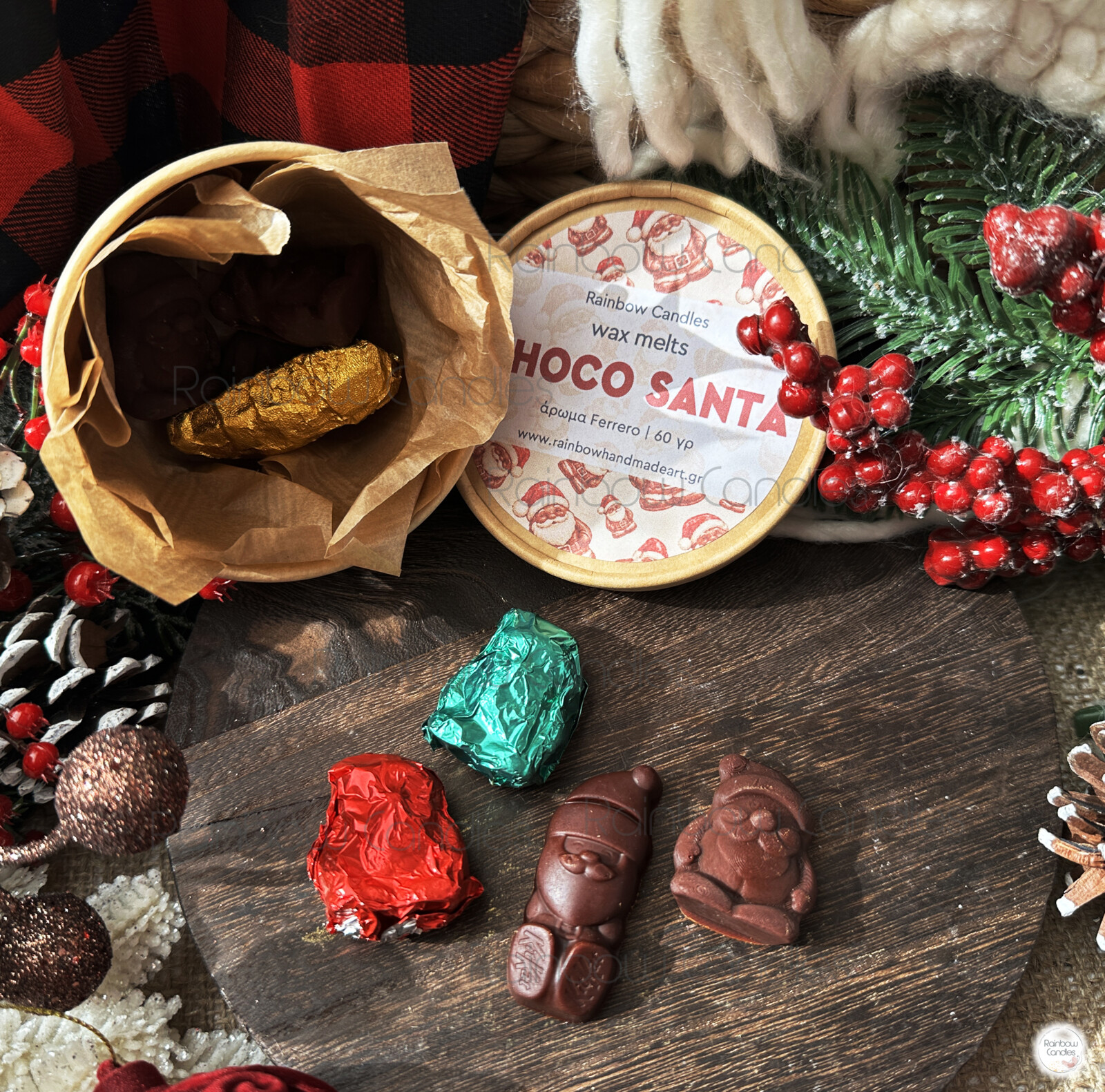 Choco Santa wax melts